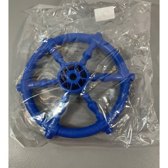 Backyard Discovery Premium Steering Wheel - Blue and Lime - NO HARDWARE - Picture 2 of 2